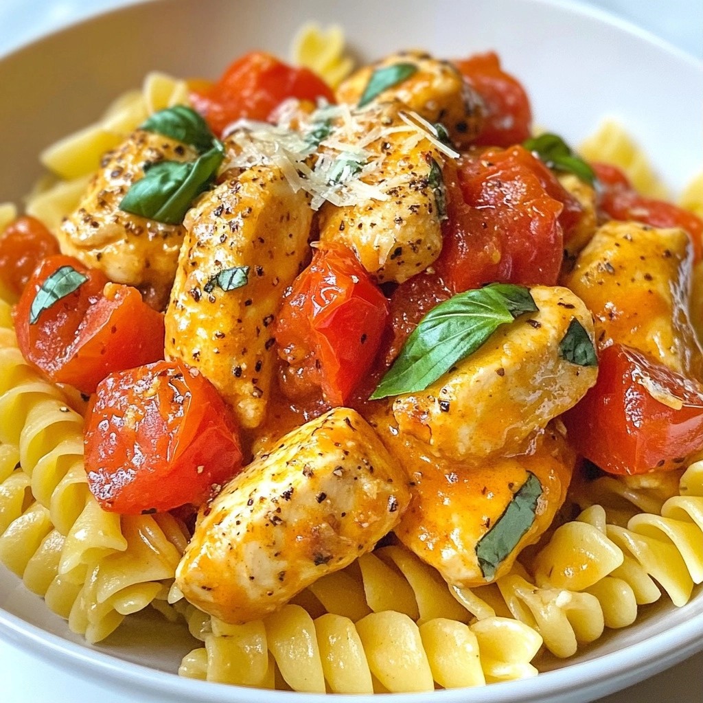 Creamy Tomato Basil Easy Chicken Recipes Delight