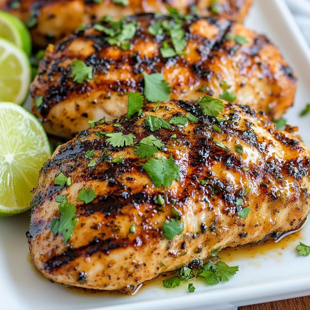 Cajun Grilled Chicken with Zesty Lime Flavor Boost