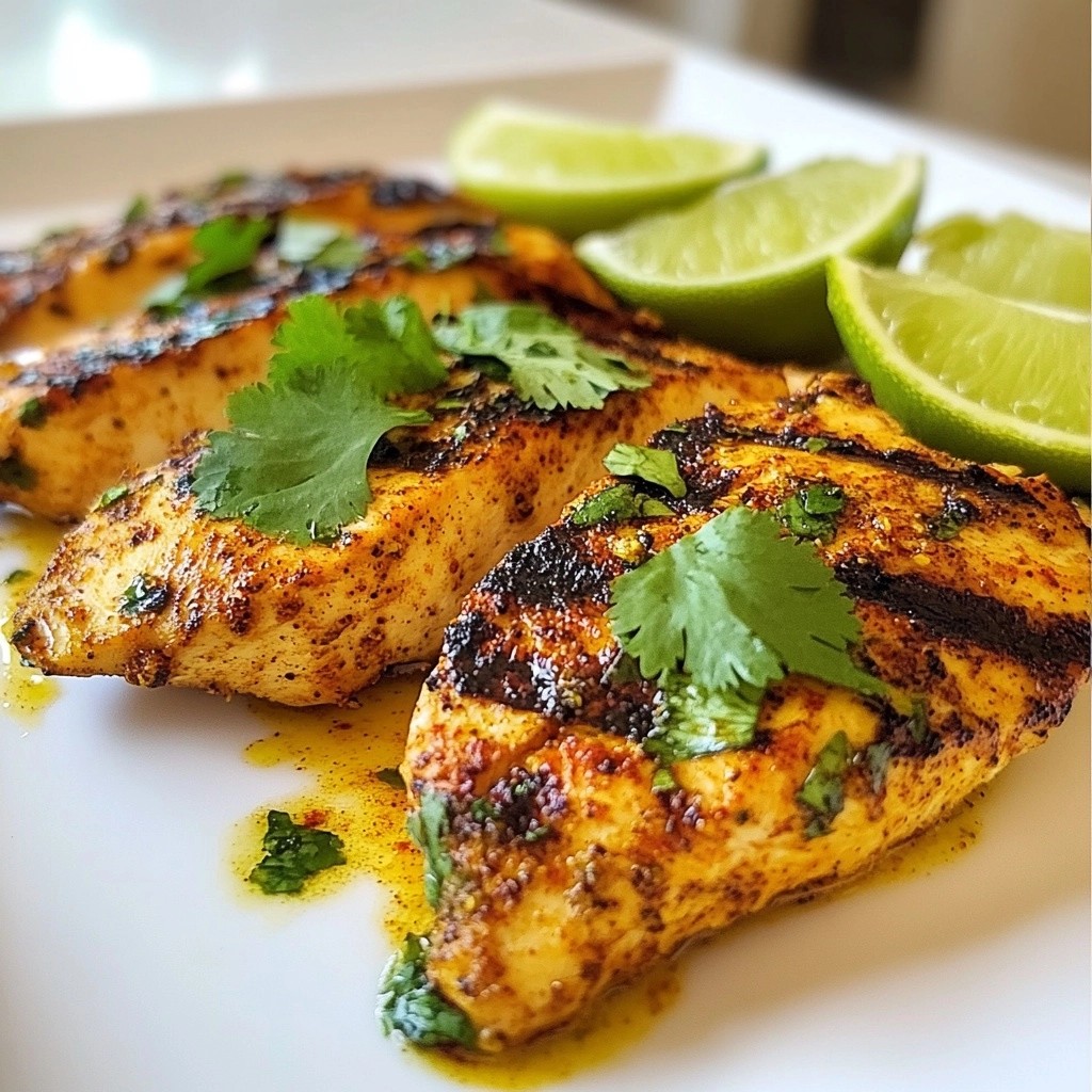 Spicy Grilled Chicken with Chili Lime Rub Delight