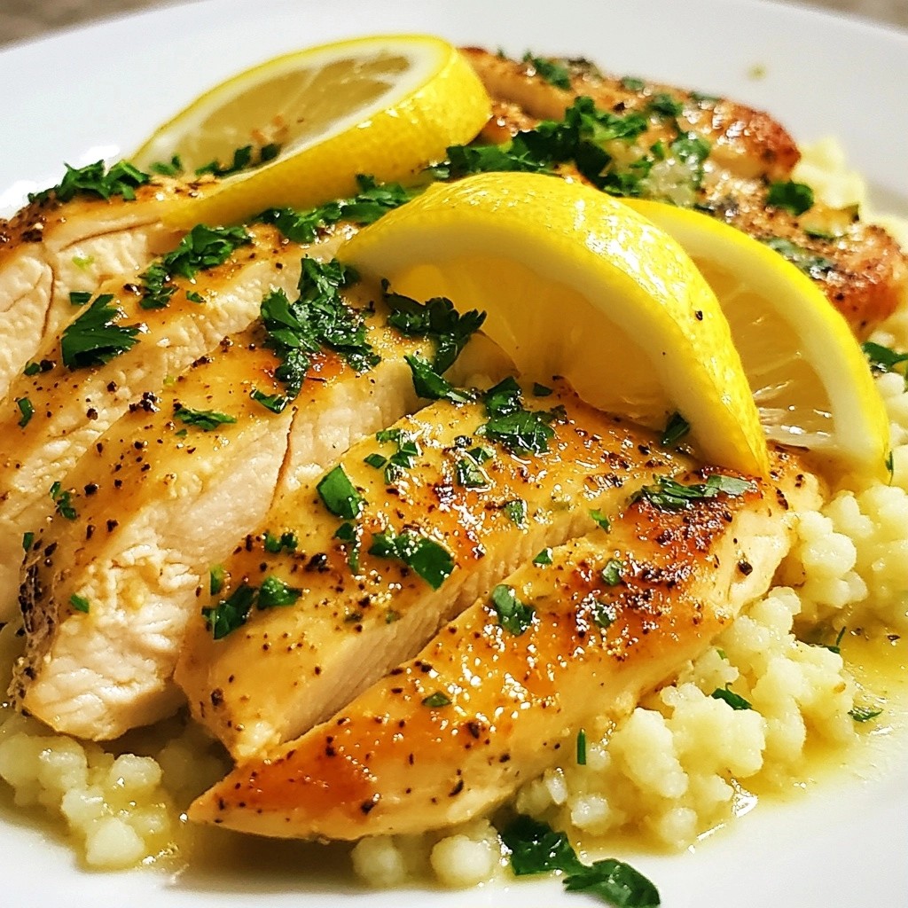Lemon Herb Chicken with Couscous Easy Meal Guide
