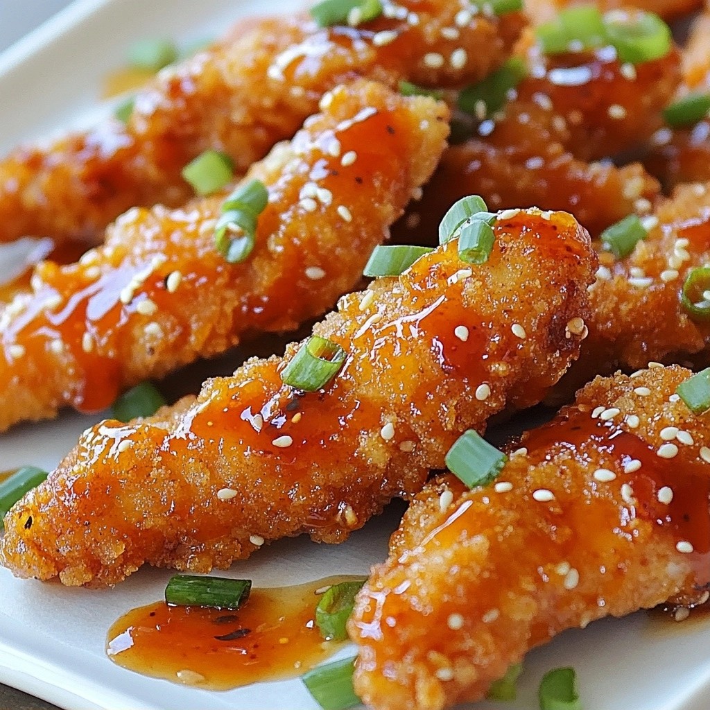 Crispy Honey Sriracha Chicken Tenders Simple Recipe