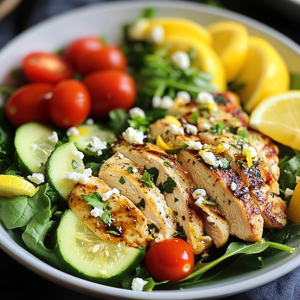 Lemon Herb Chicken Meal Prep with Greens Delight