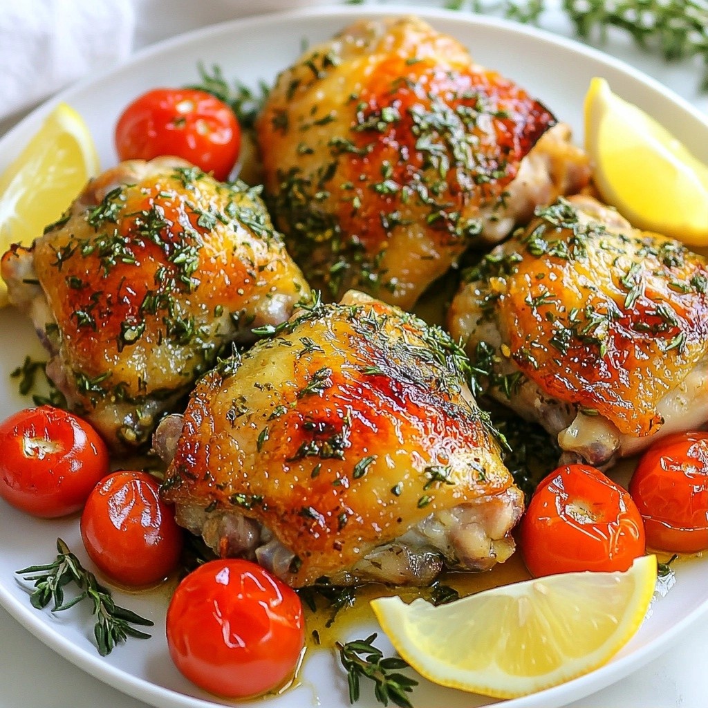 Baked Chicken with Herb Infusion Flavorful Recipe