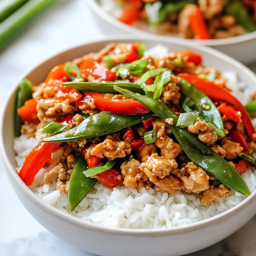Thai Basil Chicken Meal Prep Bowls for Quick Meals