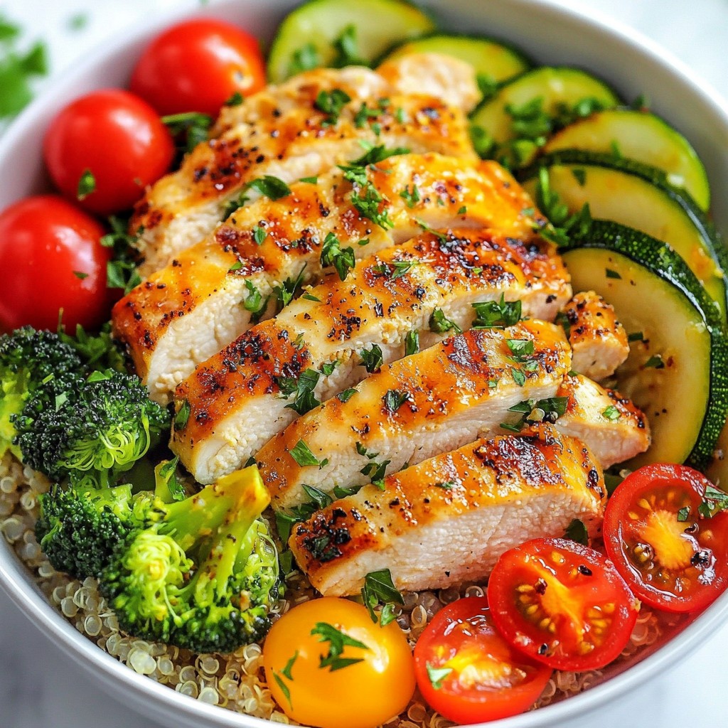 Lean Chicken and Veggie Meal Prep Bowls Made Easy